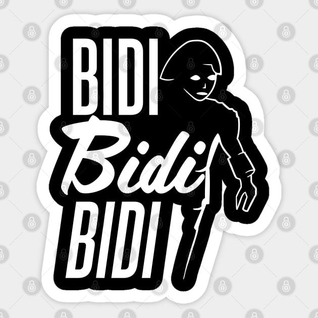 Twiki Bidi Bidi Bidi Quote Sticker by Meta Cortex